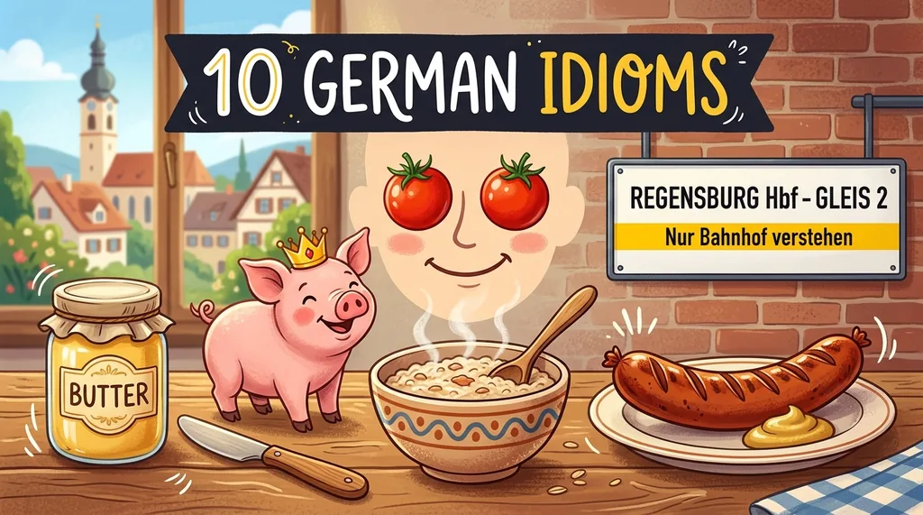 10 Modismos Alemanes que no tienen ningún sentido en español