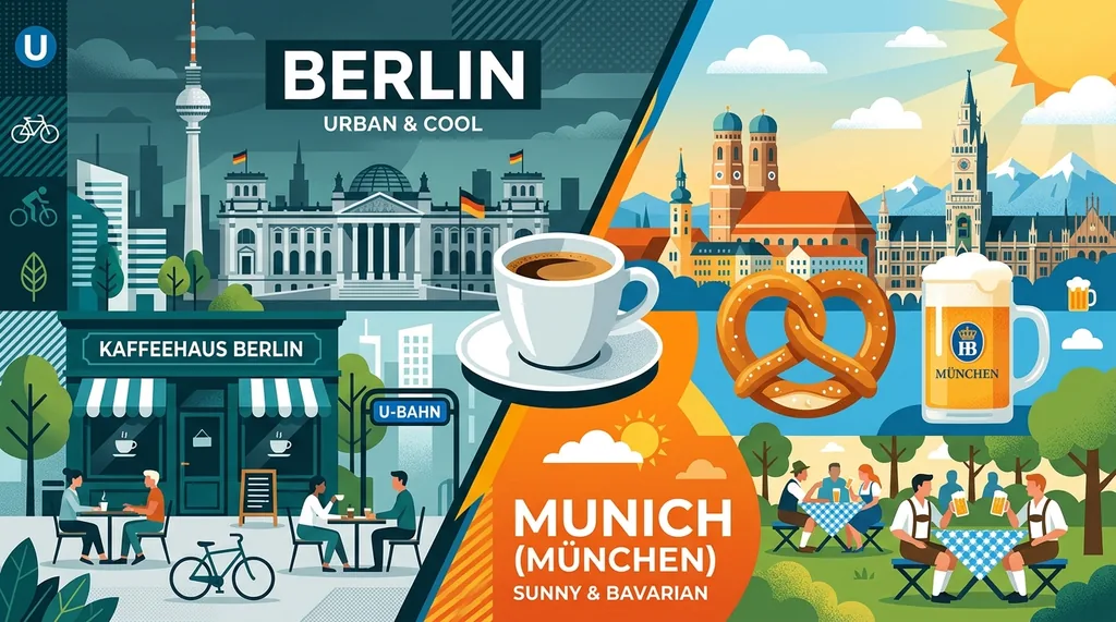 Berlín vs. Múnich: ¿Cuál es la mejor ciudad para aprender alemán?