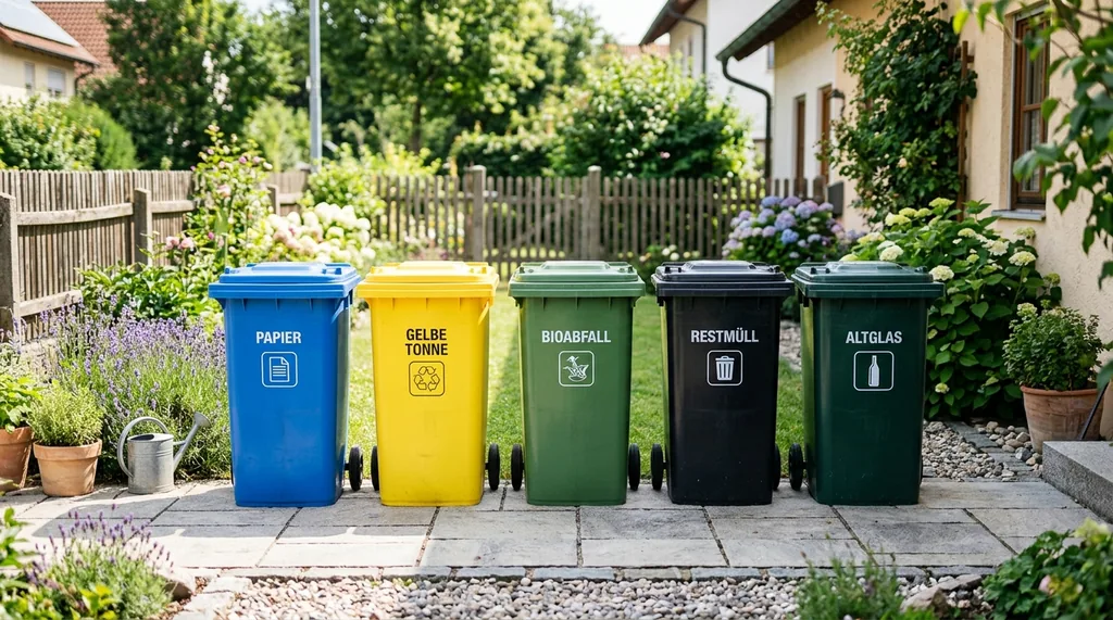 Reciclaje 101: Guía para los 5 contenedores diferentes en tu jardín