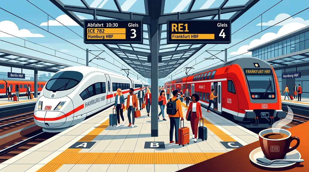 Guía de Supervivencia de Deutsche Bahn: Cómo Viajar en Trenes Alemanes como un Profesional