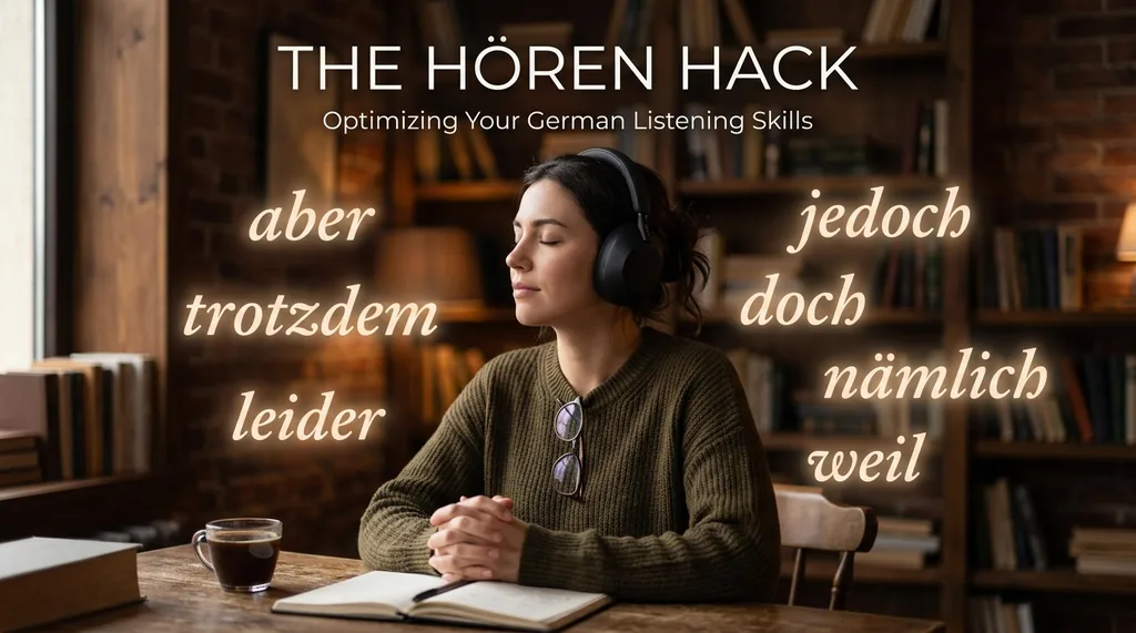 El truco "Hören": 5 maneras de entrenar tu oído para el examen de comprensión auditiva A2