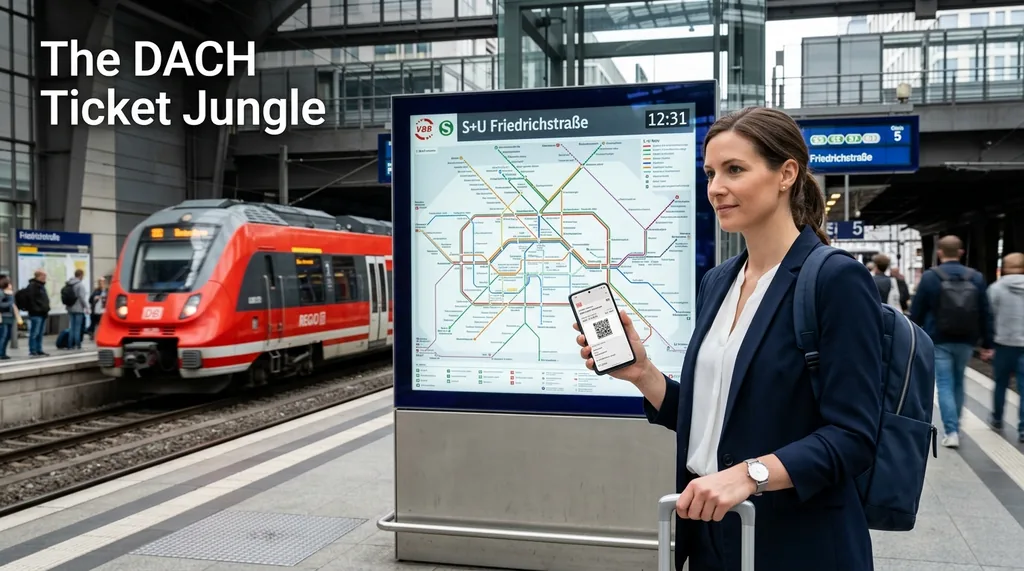 The Ticket Jungle: Decoding Regional Passes and City-Zones in Germany, Austria, and Switzerland